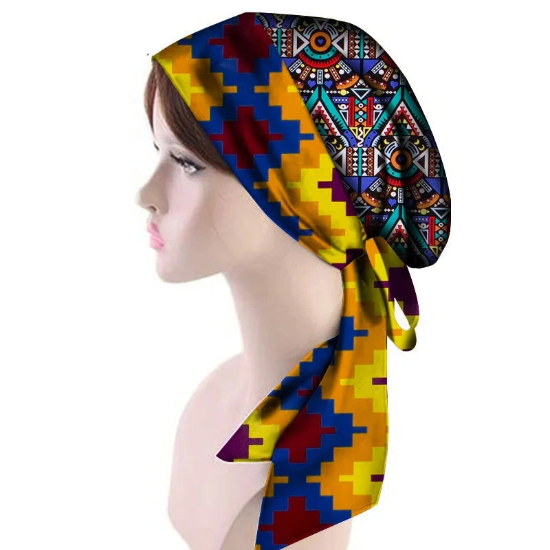 Printed Headscarf Hair Accessory