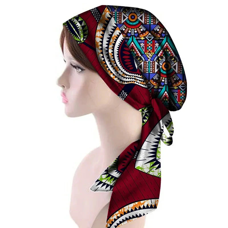 Printed Headscarf Hair Accessory