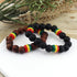 Rasta Beaded Bracelet Set 