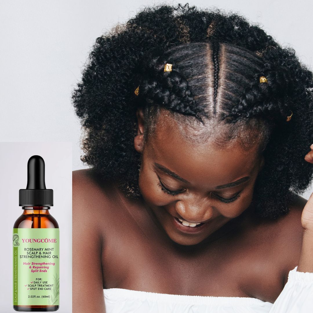 Rosemary mint hair care essential oil scalp hair