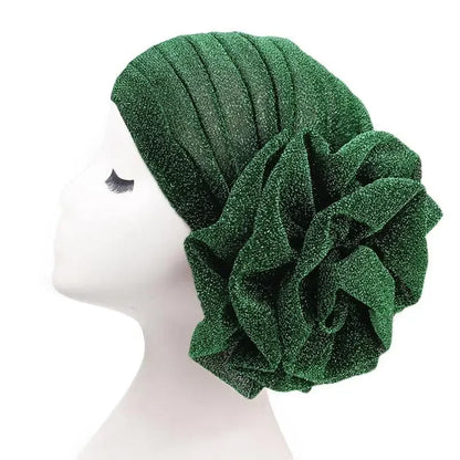 Prewrapped flower turban - WhatNaturalsLove.com