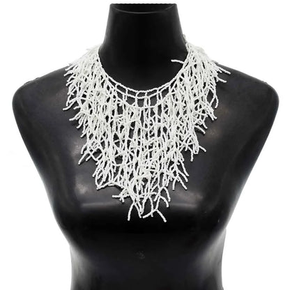 Handmade Boho Ethnic Big Choker Necklace