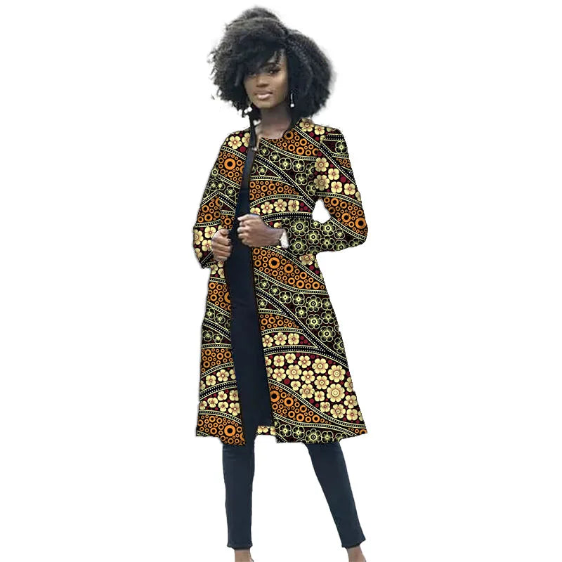 African Cardigan Coat for Women - Traditional Style