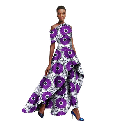 Off-Shoulder Two Piece Ankare Suite for Women