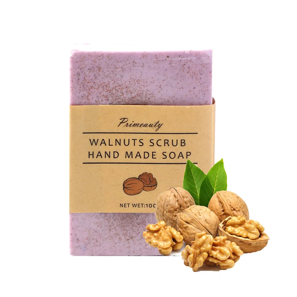 Handmade Walnut Detox and Moisturizing Soap
