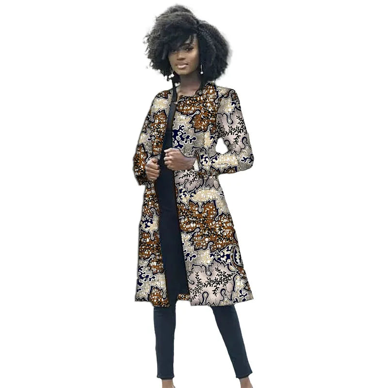 African Cardigan Coat for Women - Traditional Style