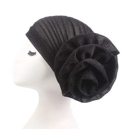 Prewrapped flower turban - WhatNaturalsLove.com