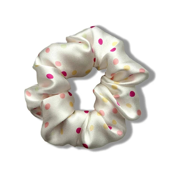 Super Soft 100% Pure Mulberry Silk Scrunchies Large