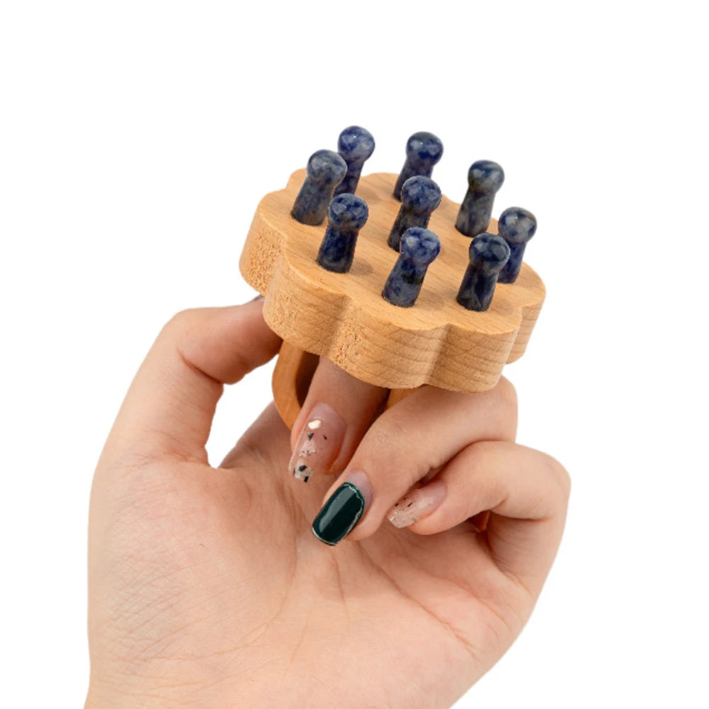 Crystal Scalp Massager – Choose Your Stone