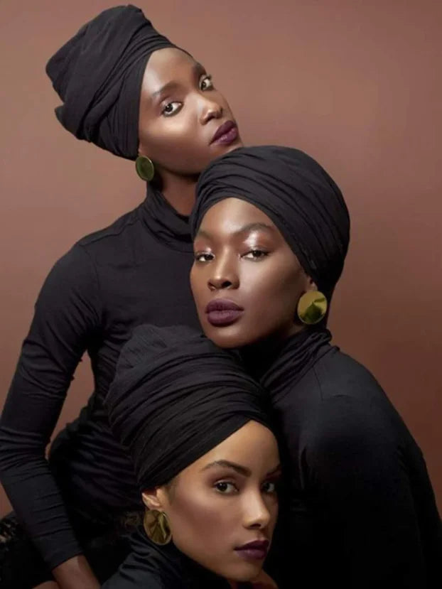 Headband Wrap Scarf For Locs &amp; Braids