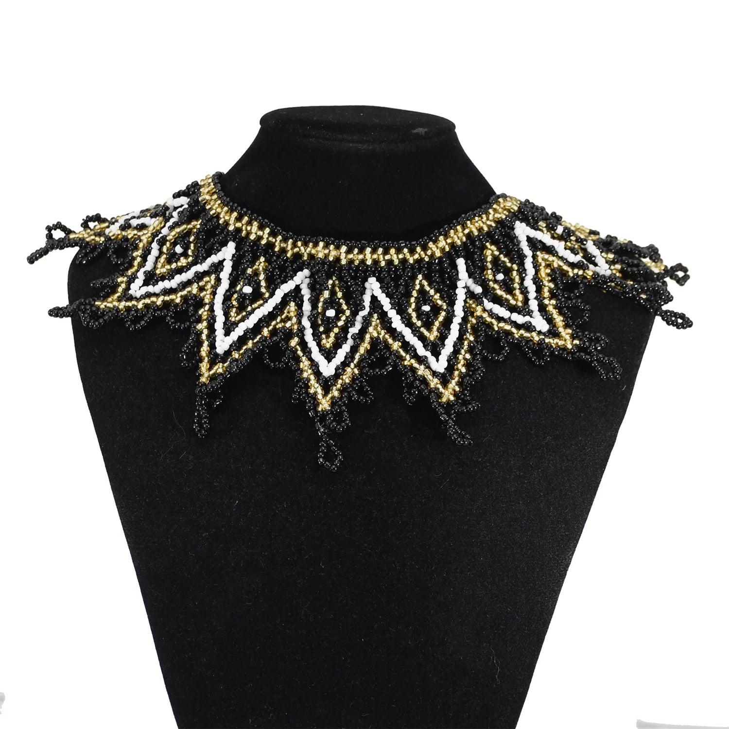 Handmade Boho Ethnic Big Choker Necklace