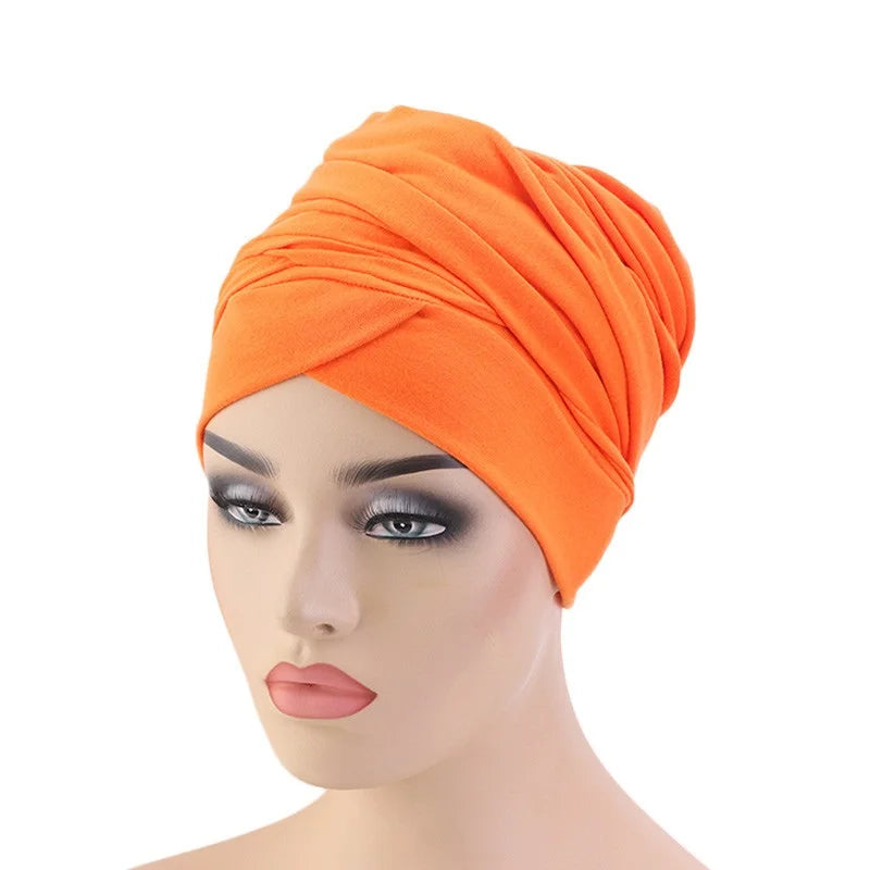 Multi Wear Magic Headwrap for Locs, Sisterlocks, Braids, Afros and Dreadlocks - Solid Colors