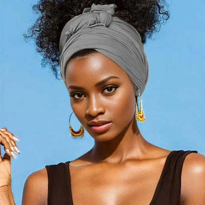 Super Soft Extra Long Breathable Stretchy Jersey Turban Headband