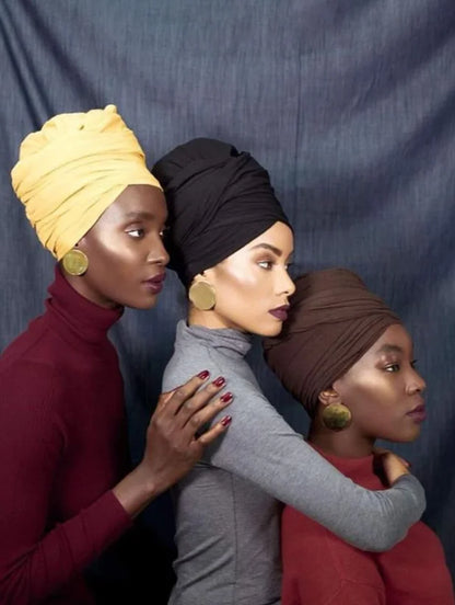 Headband Wrap Scarf For Locs &amp; Braids