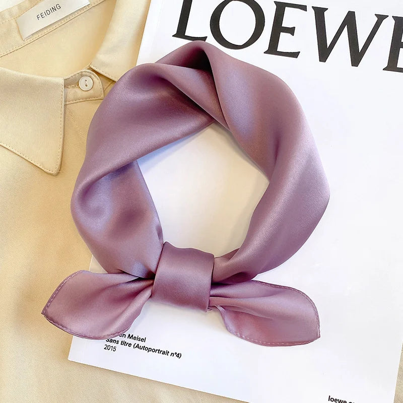 Classic 100% Silk Bandana Scarf