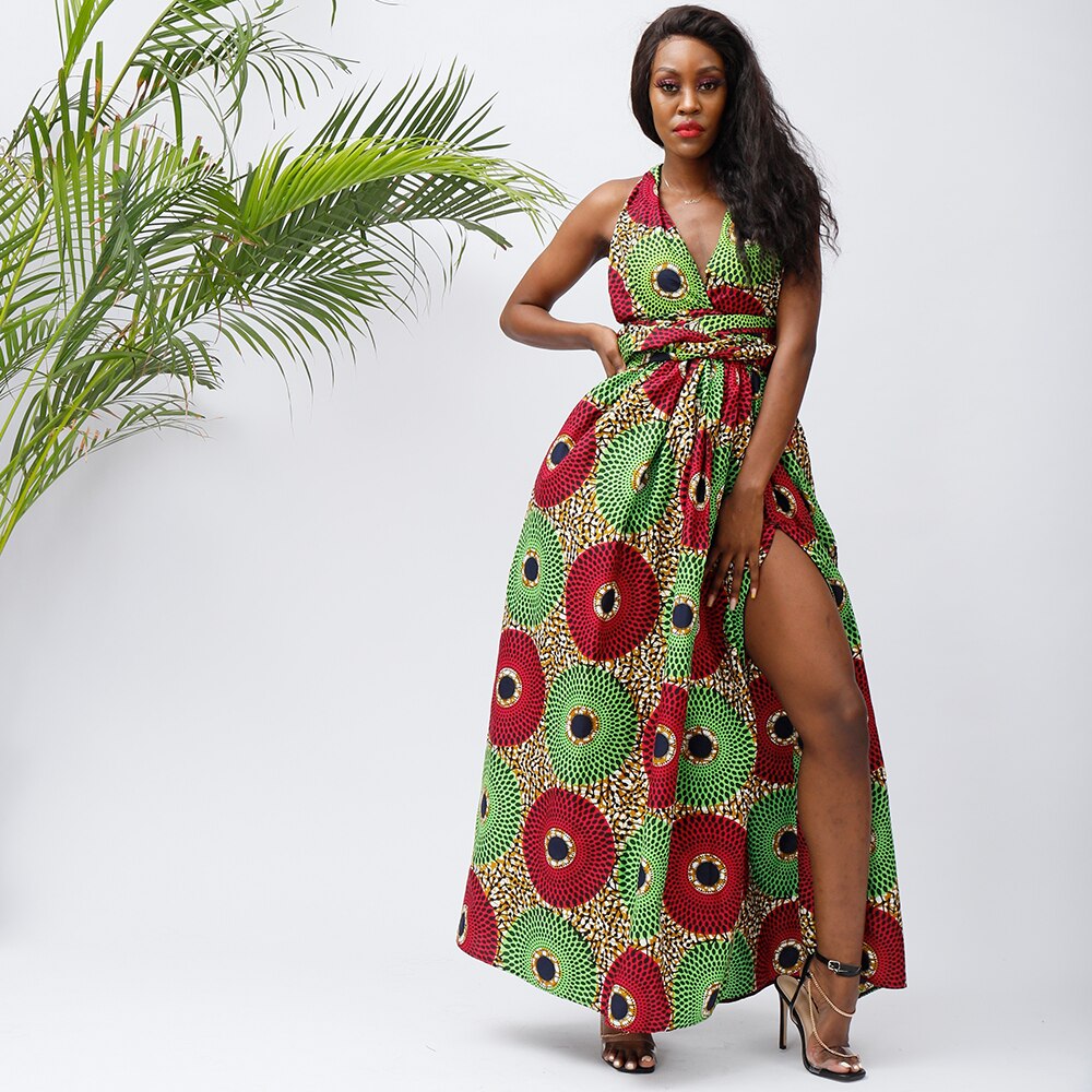 African Infinity Maxi Dress Ankara