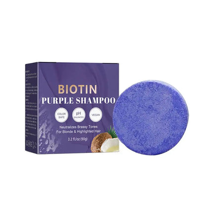 Biotin Purple  Shampoo Conditioner Bar