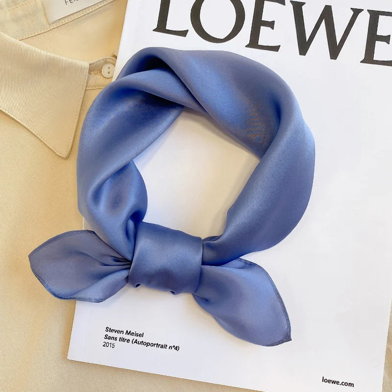 Classic 100% Silk Bandana Scarf