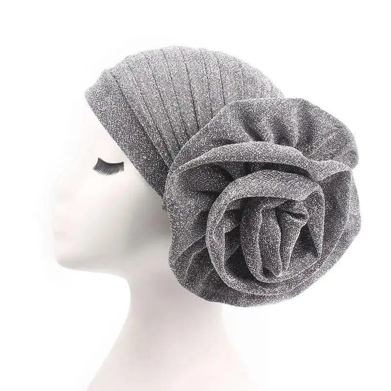 Prewrapped flower turban - WhatNaturalsLove.com