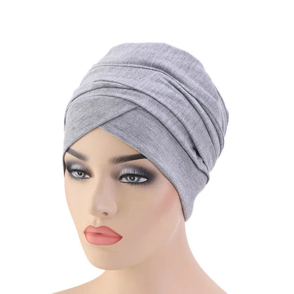 Multi Wear Magic Headwrap for Locs, Sisterlocks, Braids, Afros and Dreadlocks - Solid Colors