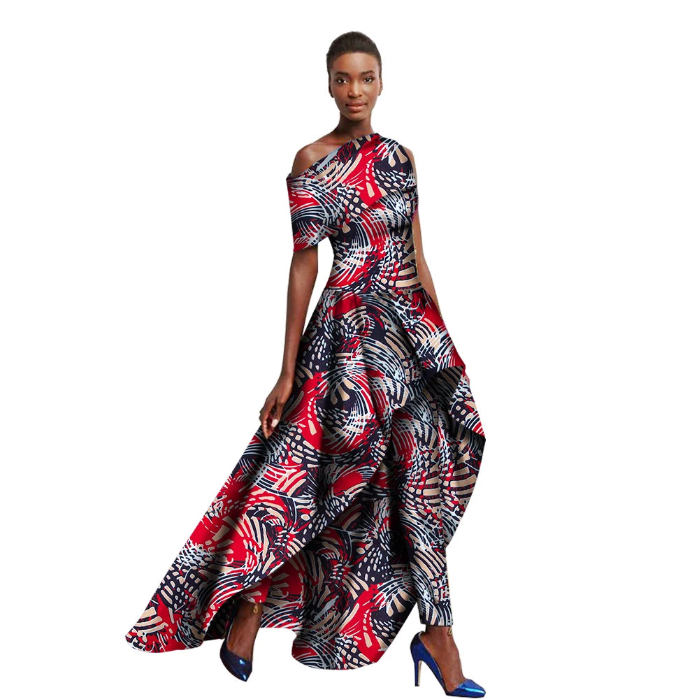 Off-Shoulder Two Piece Ankare Suite for Women
