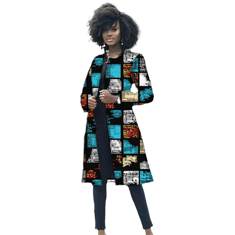 African Cardigan Coat for Women - Traditional Style