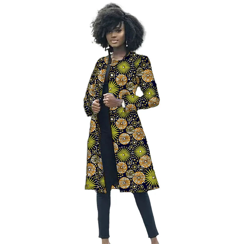 African Cardigan Coat for Women - Traditional Style