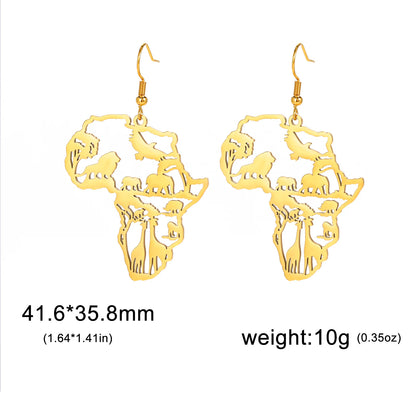 Wildlife of Africa Earrings