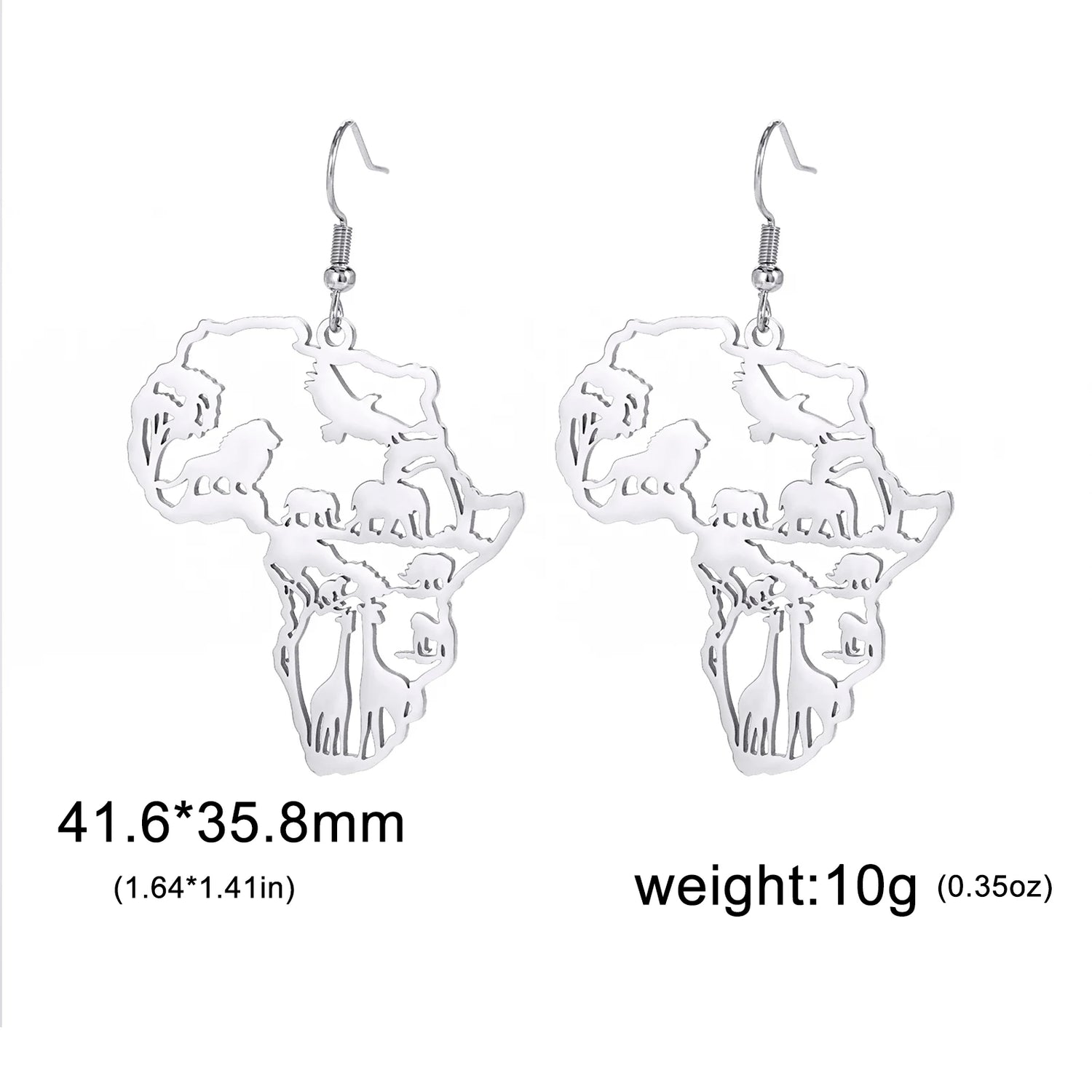 Wildlife of Africa Earrings