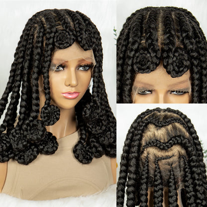 Bohemian Goddess Braided Lace Wig - Perfect for Daily Use