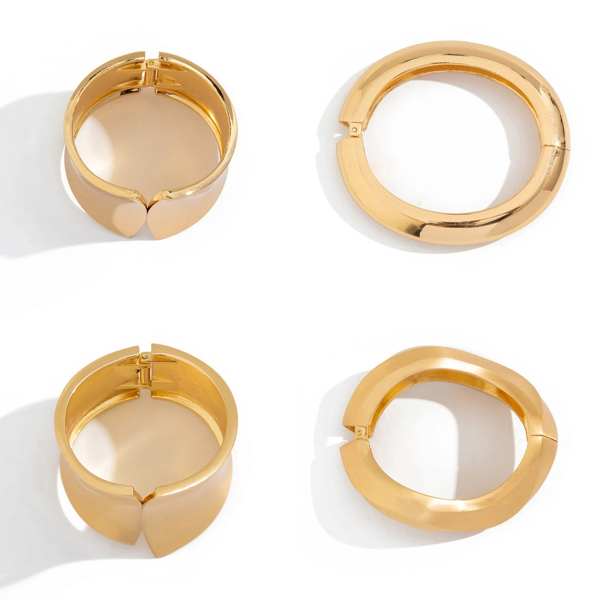 The Empress Cuff: A Matching Gold Loc &amp; Wrist Set