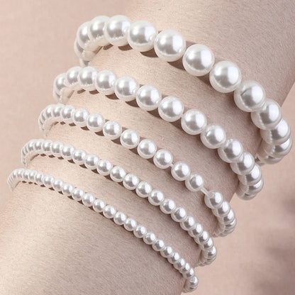 Pearls Scrunchie set for Locs, Braids, Sisterlocks, Braids, 4C hair
