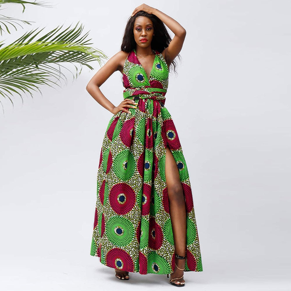 Afrikaanse oneindigheid maxi-jurk Ankara