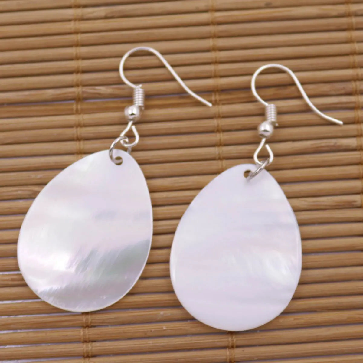 Pearl Teardrop Shell Earrings