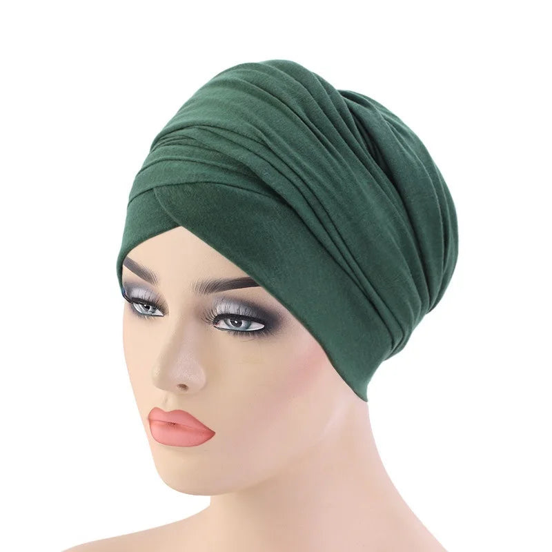 Multi Wear Magic Headwrap for Locs, Sisterlocks, Braids, Afros and Dreadlocks - Solid Colors