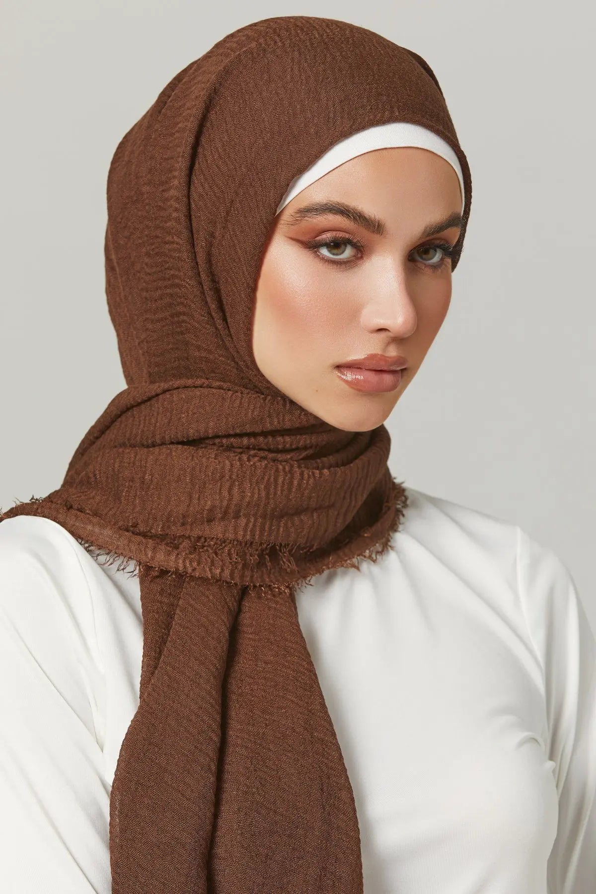Fashionable Multi Wear Headwrap Scarf and Shawl