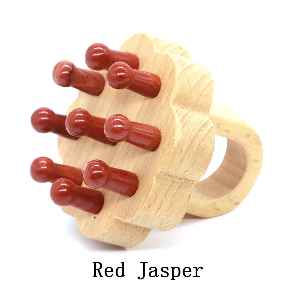 Crystal Scalp Massager – Choose Your Stone
