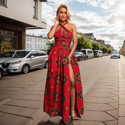 African Infinity Maxi Dress