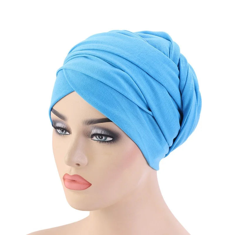 Multi Wear Magic Headwrap for Locs, Sisterlocks, Braids, Afros and Dreadlocks - Solid Colors
