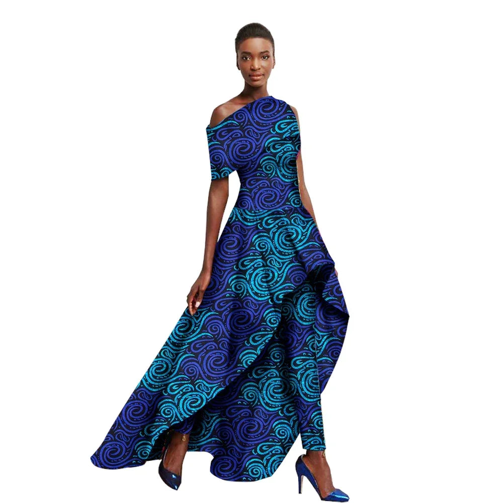 Off-Shoulder Two Piece Ankare Suite for Women