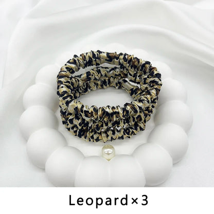 Mulberry Silk Elastics – Gentle, Frizz-Free Hair Bands for Natural Hair &amp; Locs - 3 pieces