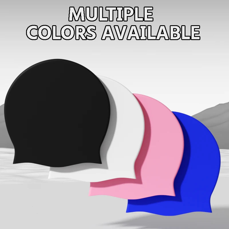 Waterproof Swim Cap – For Long, Curly &amp; Natural Hair in multiple colours 