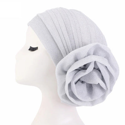 Prewrapped flower turban - WhatNaturalsLove.com