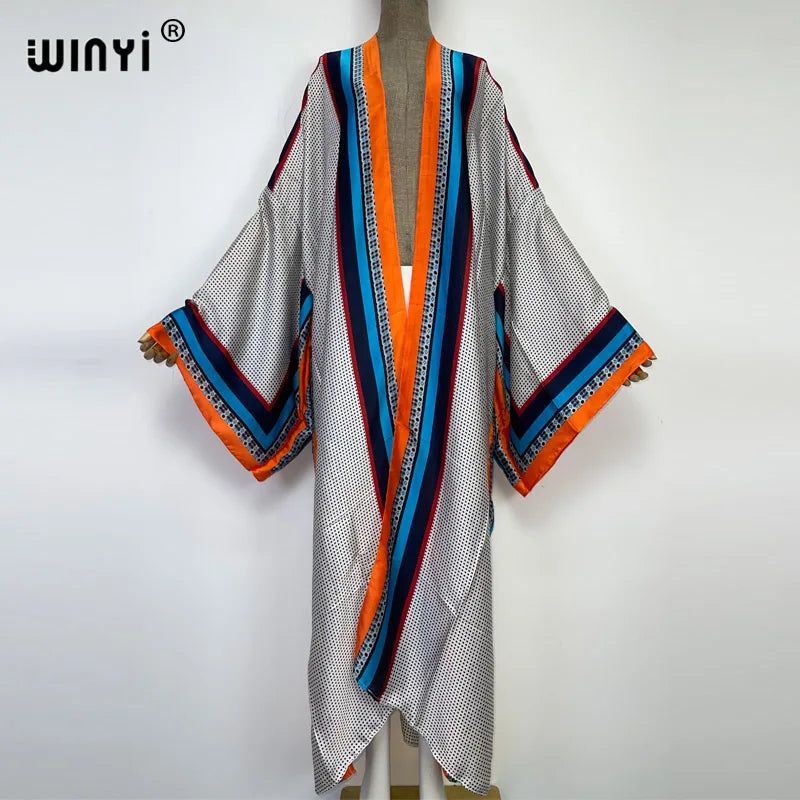 Kimono Kaftan Boho Soft Cardigan - Batwing Sleeve