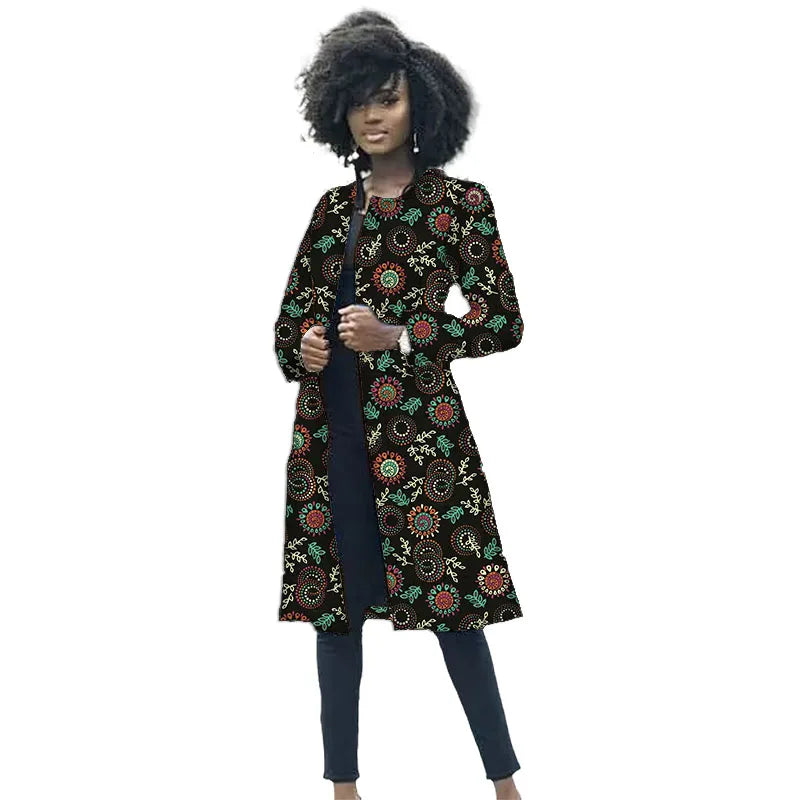 African Cardigan Coat for Women - Traditional Style