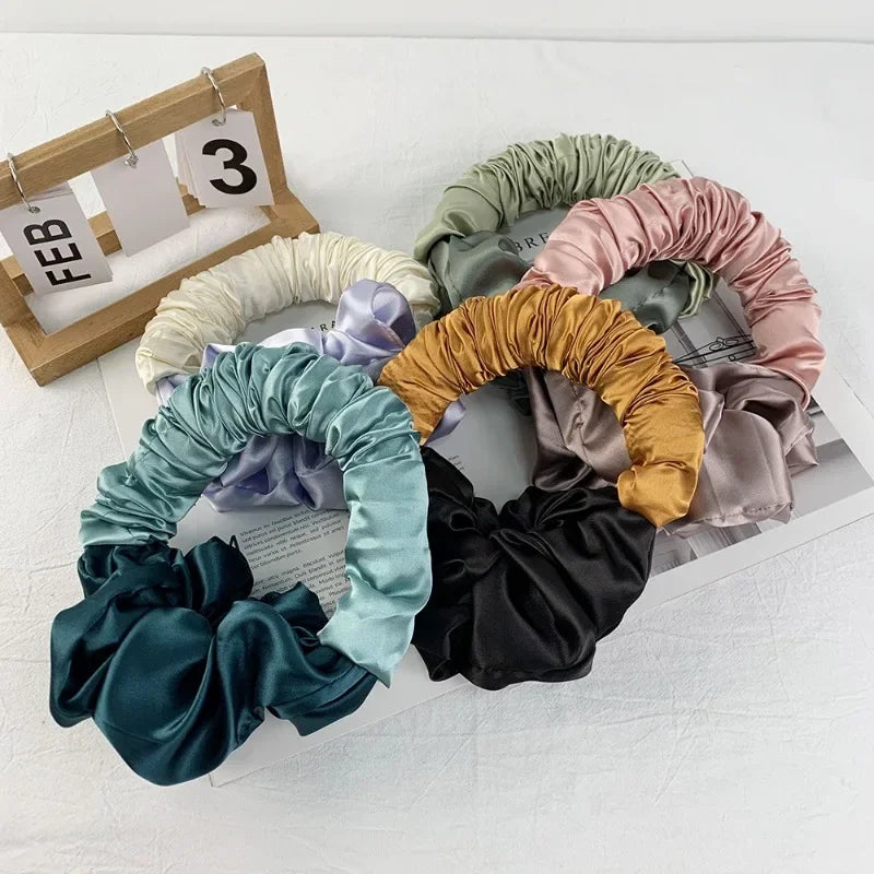 DreamCurls Satin Scrunchies