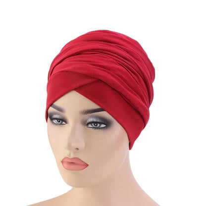 Multi Wear Magic Headwrap for Locs, Sisterlocks, Braids, Afros and Dreadlocks - Solid Colors
