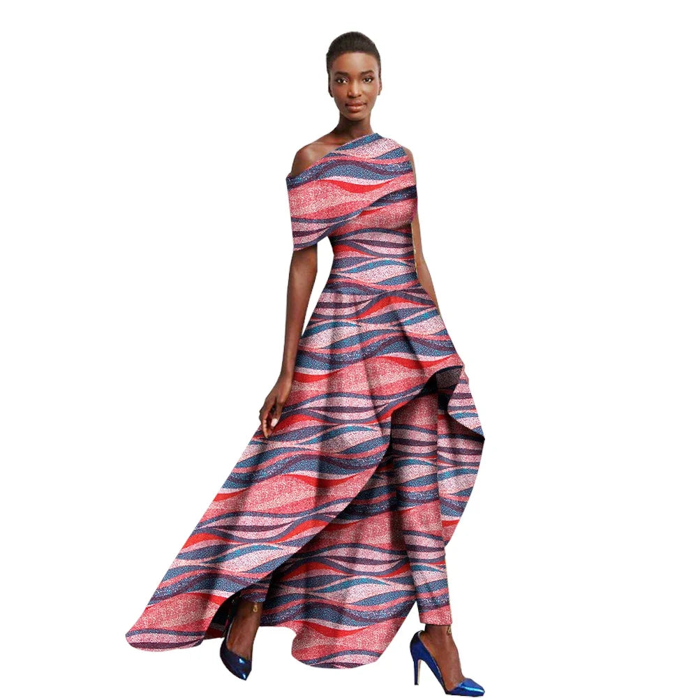 Off-Shoulder Two Piece Ankare Suite for Women