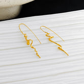  Serenity Threader Earrings Gold and Silver Perfect for Memorial Day 2024
