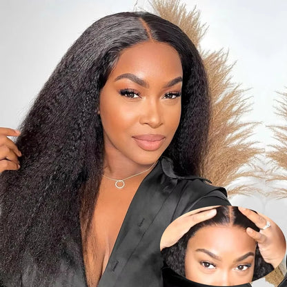 Yaki Straight Human Wig - Glueless, Ready to Wear